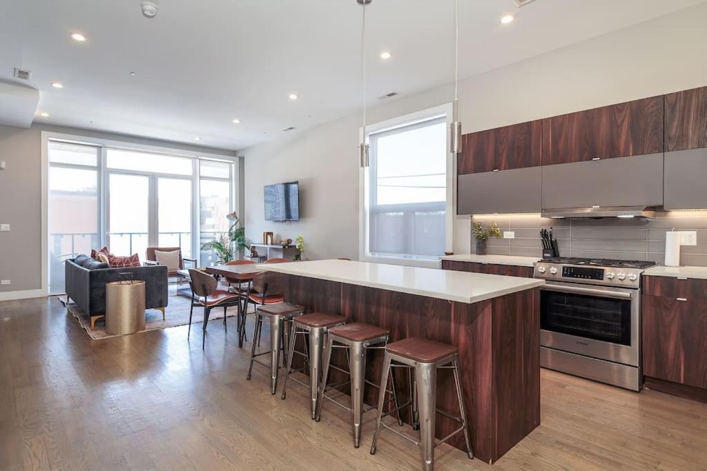 Vila Breathtaking Downtown Penthouse A - Sleeps 11 Chicago Exteriér fotografie